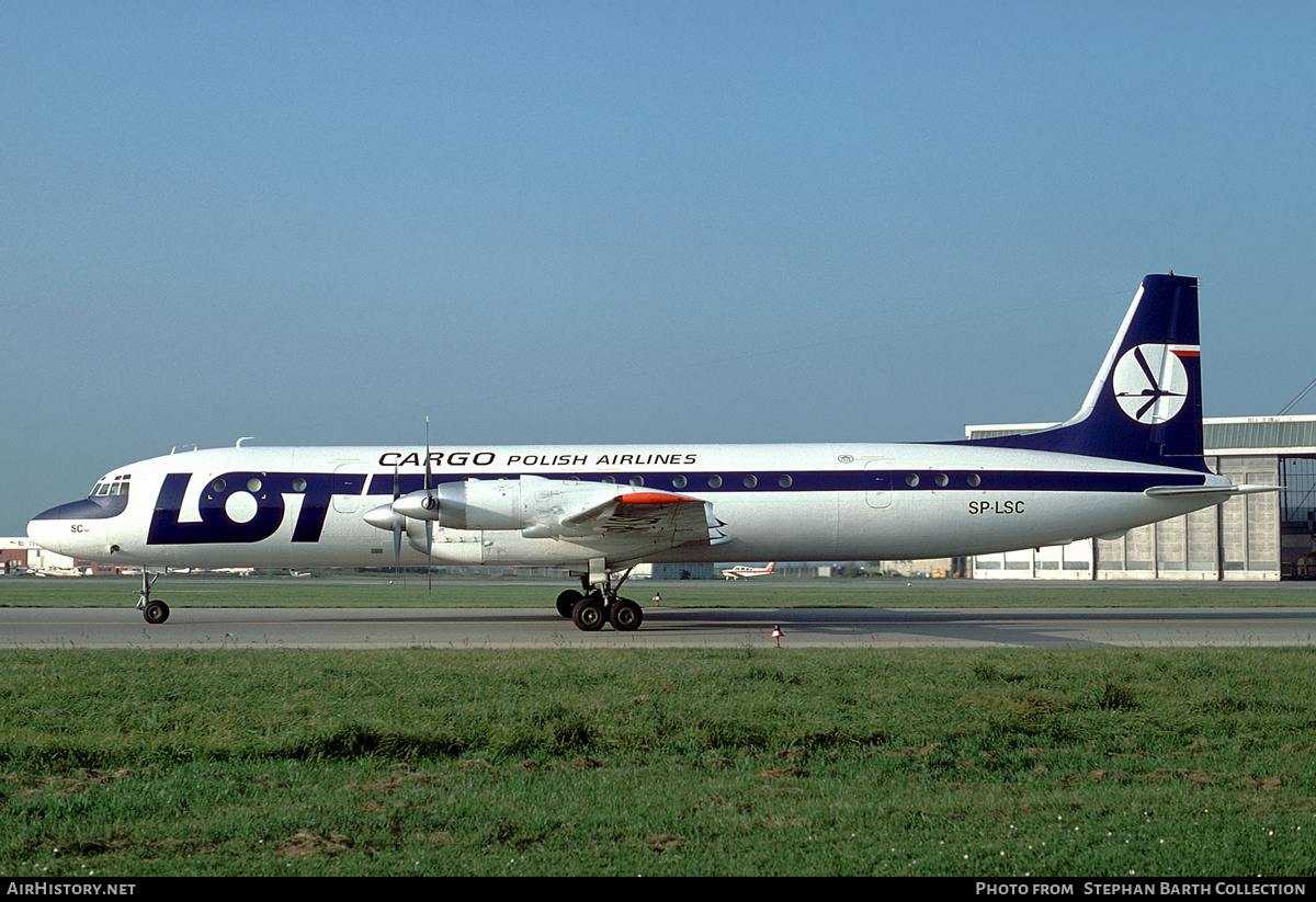 Aircraft Photo of SP-LSC | Ilyushin Il-18Gr | LOT Polish Airlines - Polskie Linie Lotnicze Cargo | AirHistory.net #393777