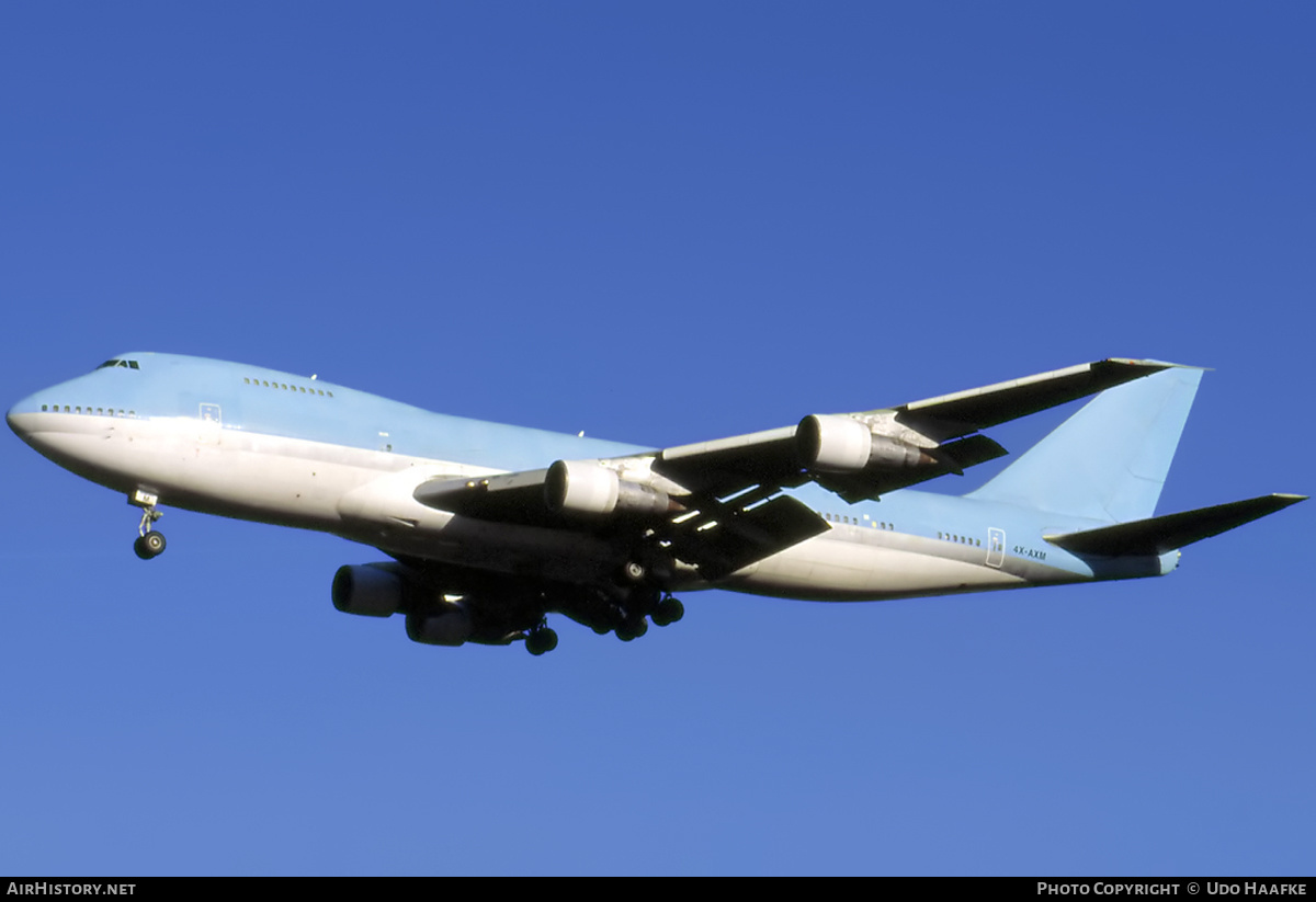 Aircraft Photo of 4X-AXM | Boeing 747-2B5B(SF) | El Al Israel Airlines Cargo | AirHistory.net #393778