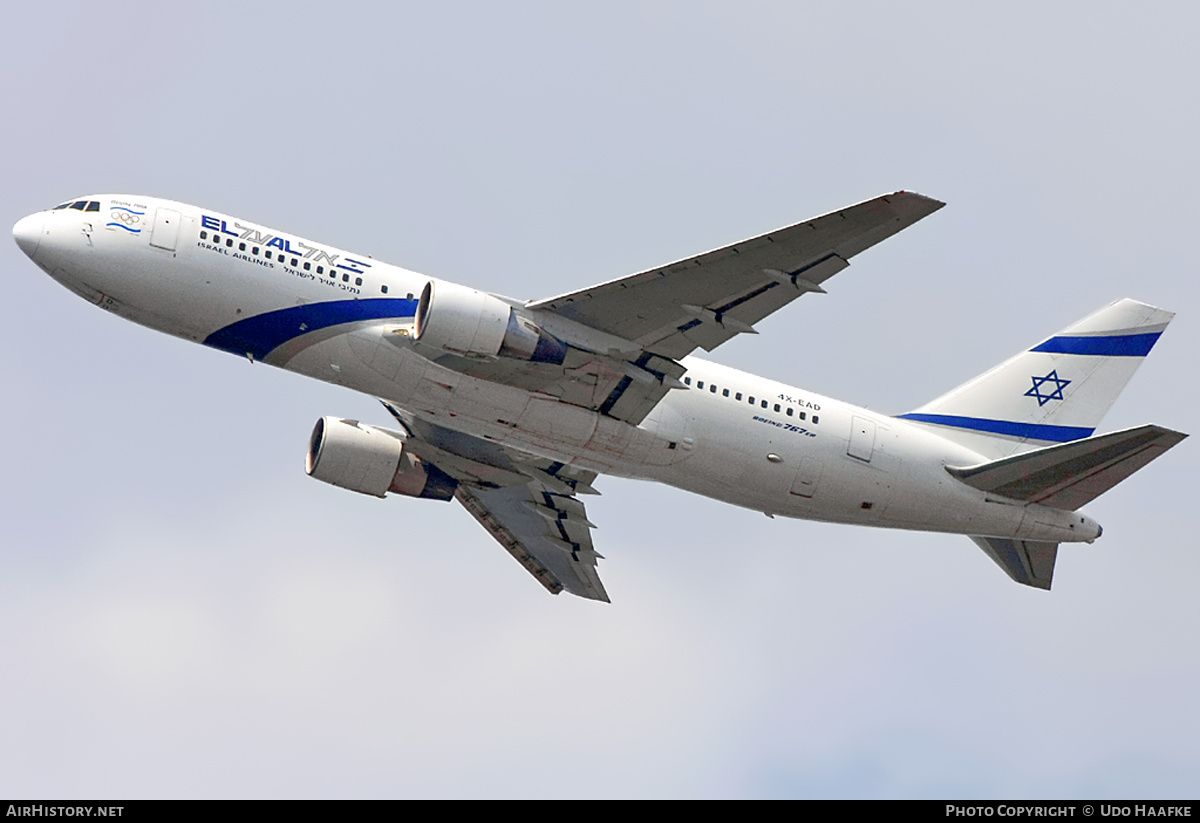 Aircraft Photo of 4X-EAD | Boeing 767-258/ER | El Al Israel Airlines | AirHistory.net #393787