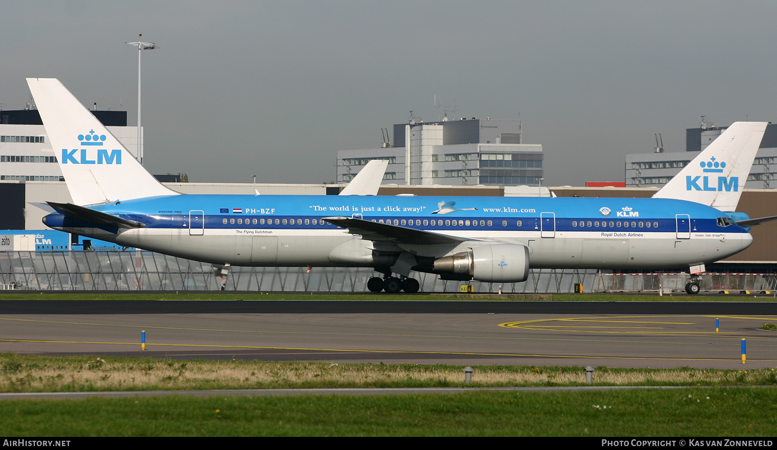 Aircraft Photo of PH-BZF | Boeing 767-306/ER | KLM - Royal Dutch Airlines | AirHistory.net #393806
