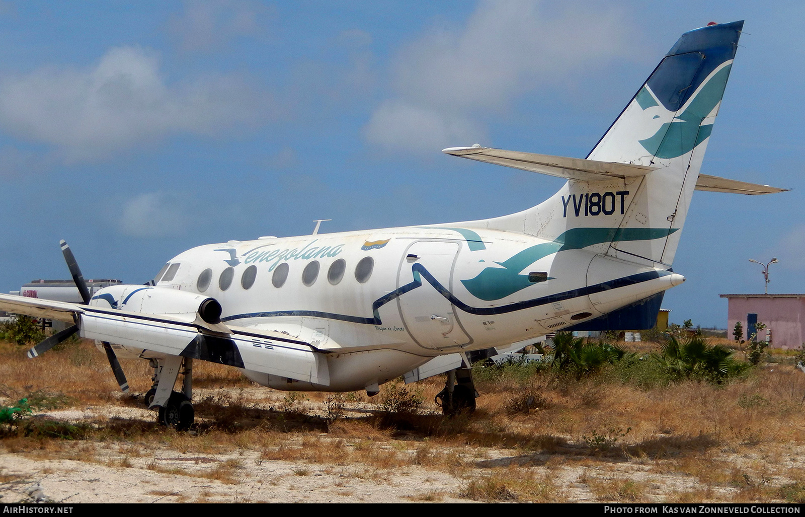 Aircraft Photo of YV180T | British Aerospace BAe-3101 Jetstream 31 | Venezolana - Rutas Aéreas de Venezuela | AirHistory.net #393807