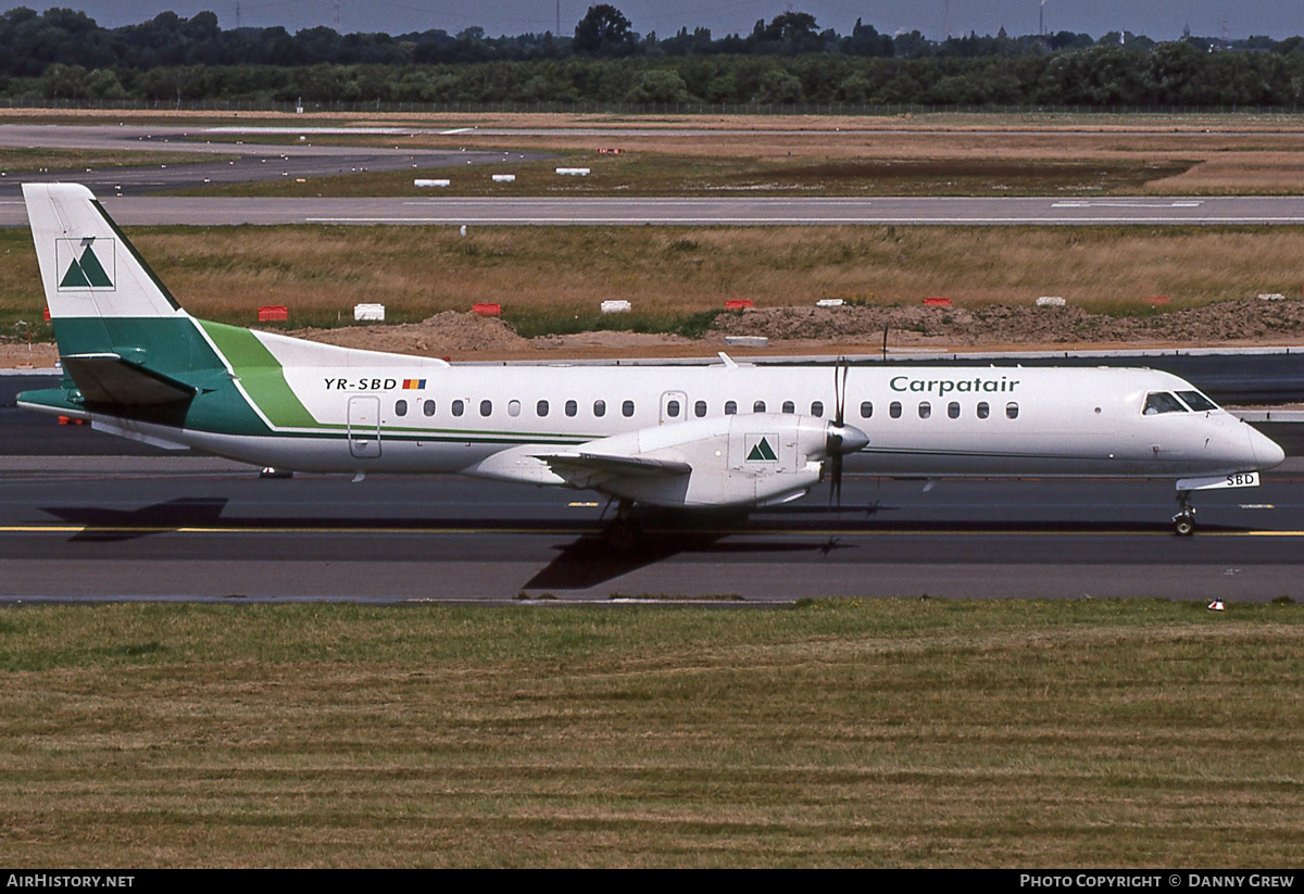 Aircraft Photo of YR-SBD | Saab 2000 | Carpatair | AirHistory.net #393820