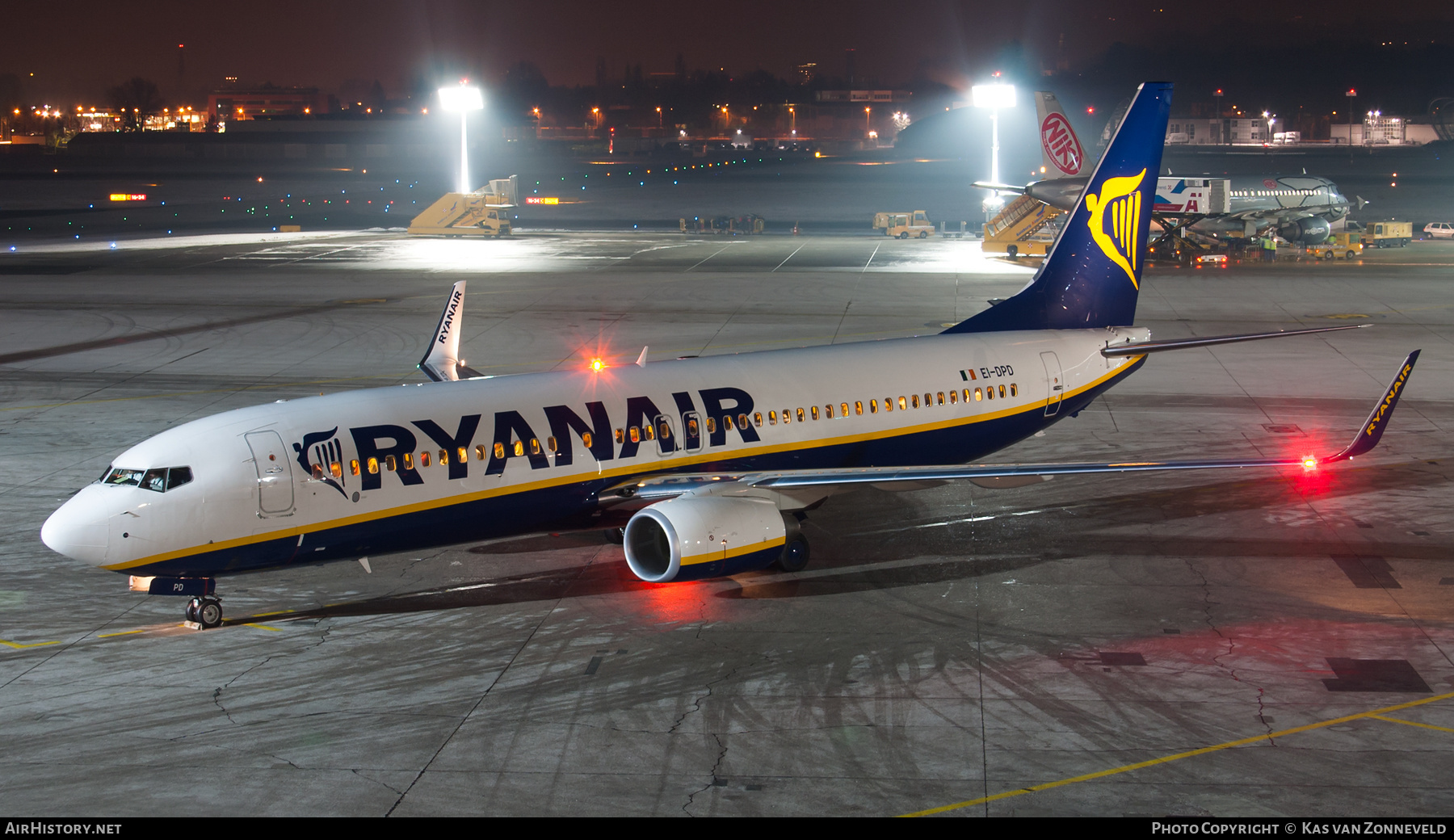 Aircraft Photo of EI-DPD | Boeing 737-8AS | Ryanair | AirHistory.net #393822