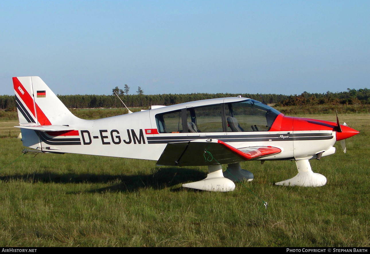 Aircraft Photo of D-EGJM | Robin DR-400-180 Regent | AirHistory.net #393824
