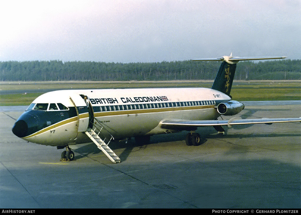 Aircraft Photo of G-AWYT | BAC 111-501EX One-Eleven | British Caledonian Airways | AirHistory.net #393836