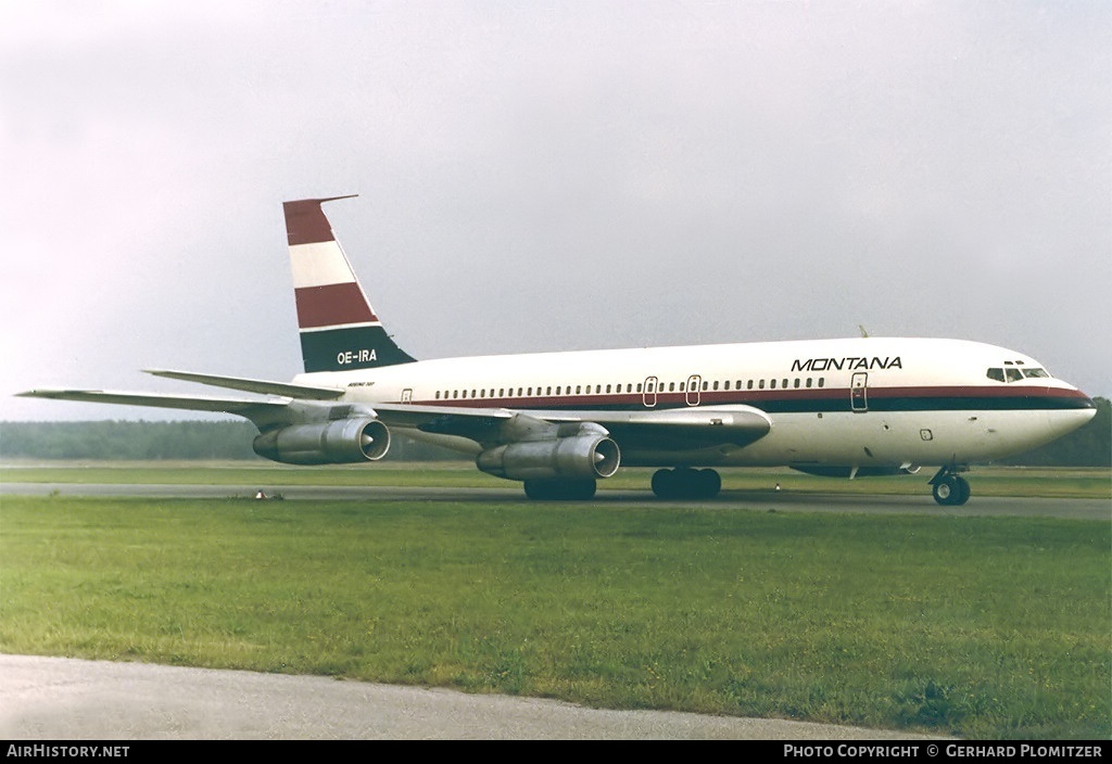 Aircraft Photo of OE-IRA | Boeing 707-138B | Montana Austria | AirHistory.net #393841