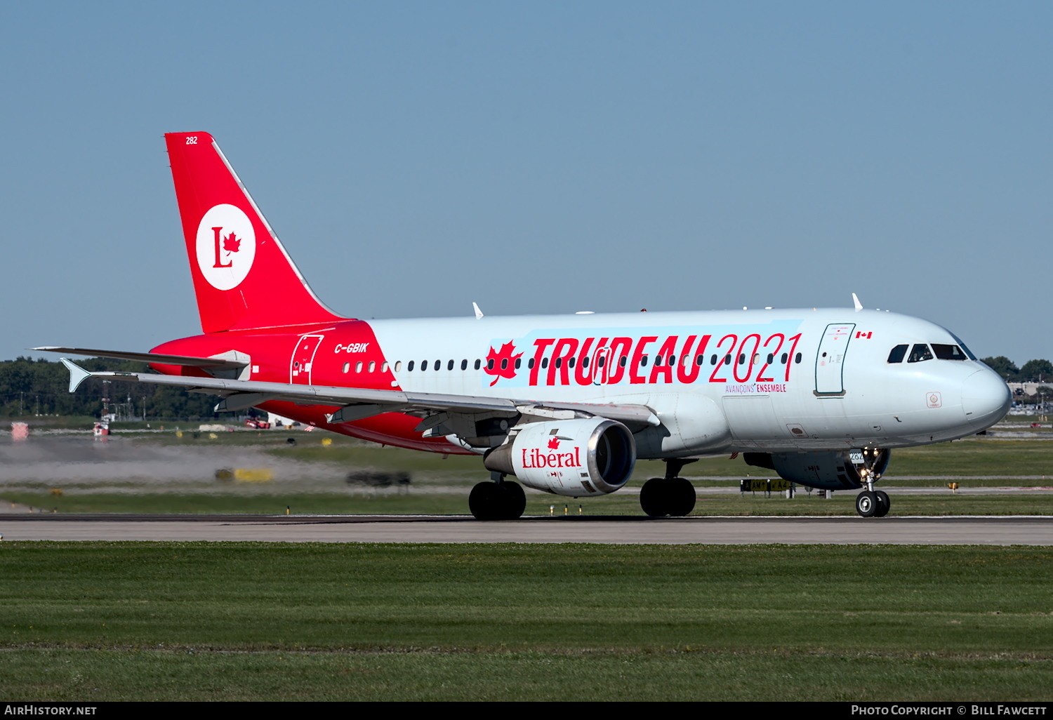 Aircraft Photo of C-GBIK | Airbus A319-114 | AirHistory.net #393852