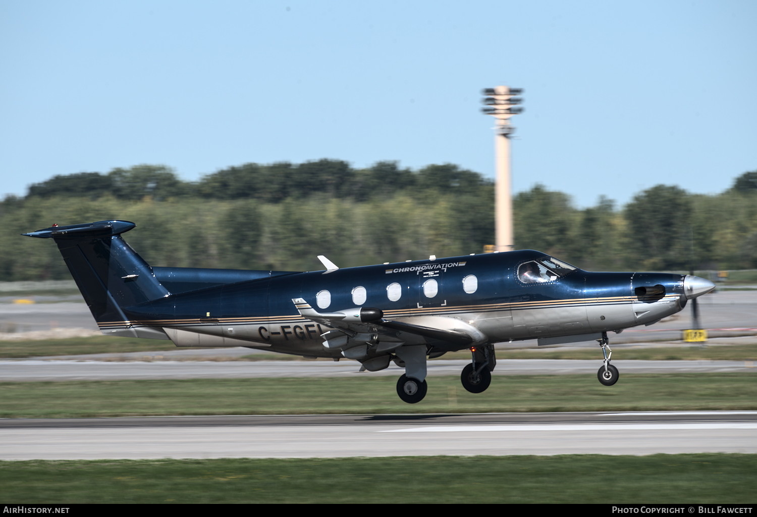 Aircraft Photo of C-FGFL | Pilatus PC-12/45 | Chrono Aviation | AirHistory.net #393855