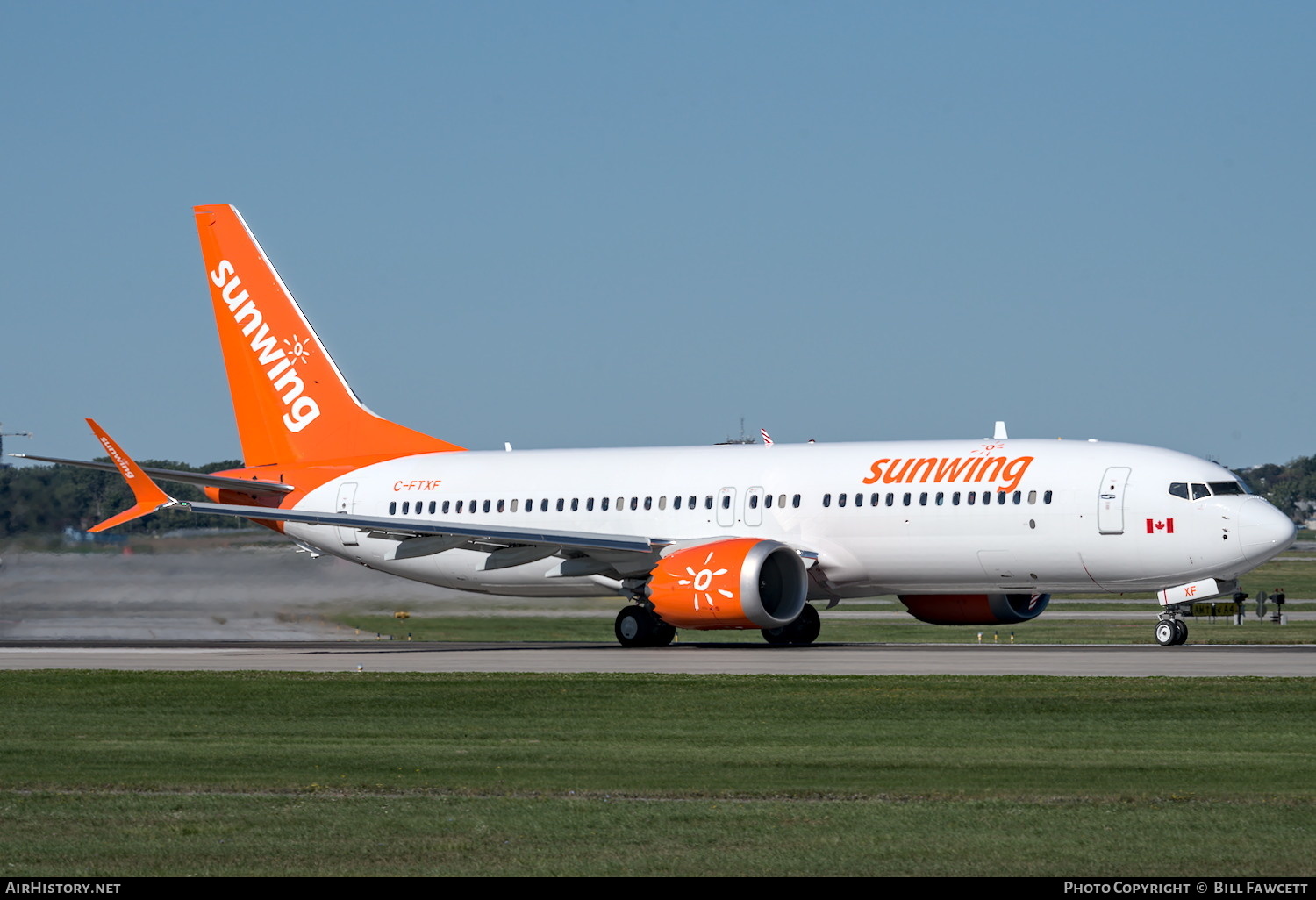 Aircraft Photo of C-FTXF | Boeing 737-8 Max 8 | Sunwing Airlines | AirHistory.net #393857