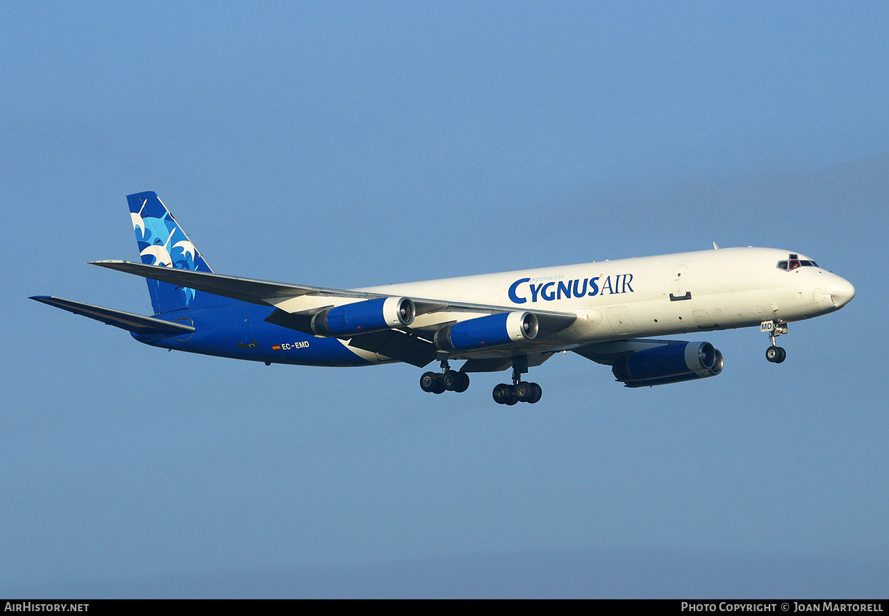 Aircraft Photo of EC-EMD | McDonnell Douglas DC-8-62(F) | Cygnus Air | AirHistory.net #393882
