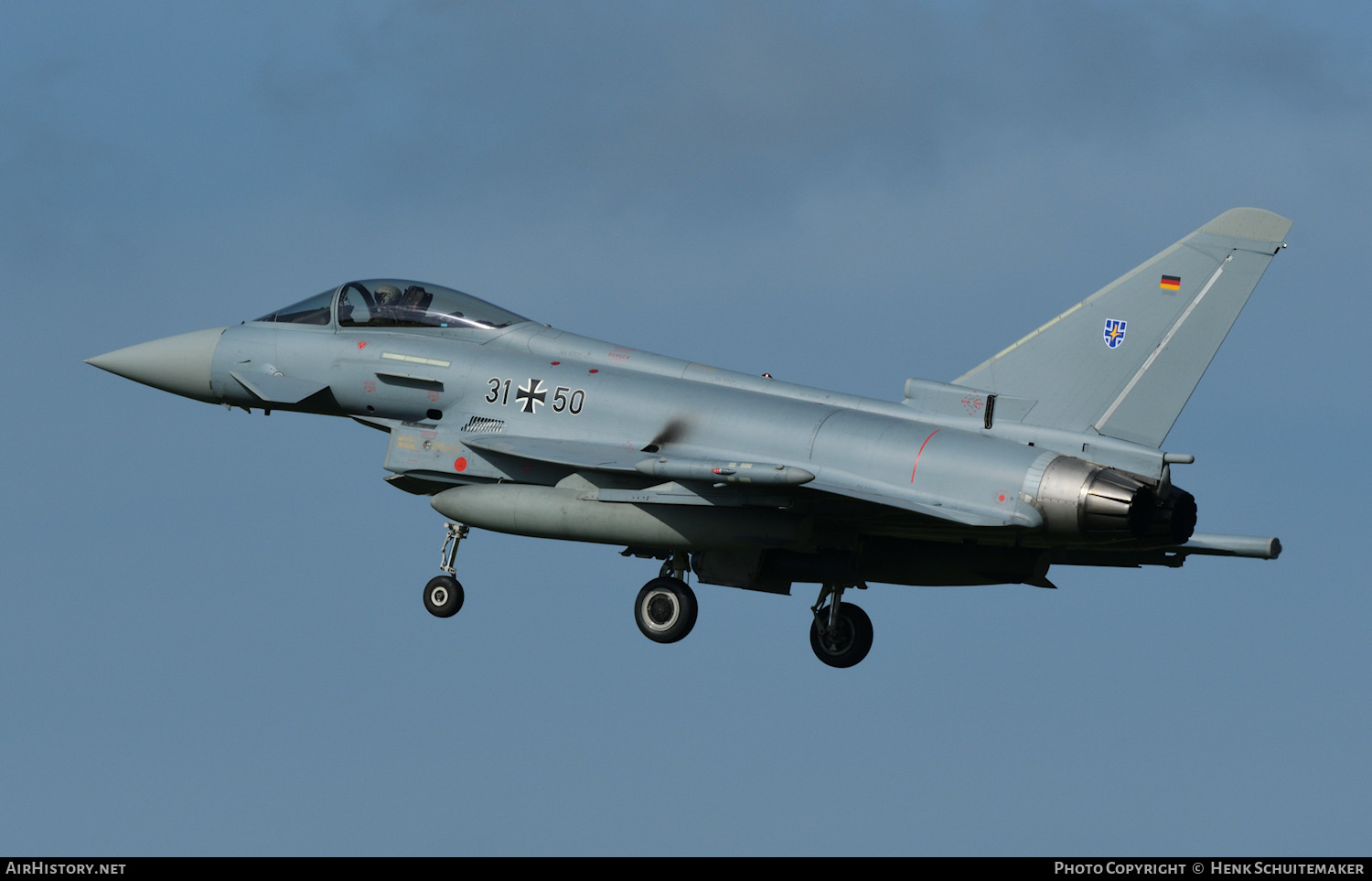Aircraft Photo of 3150 | Eurofighter EF-2000 Typhoon S | Germany - Air Force | AirHistory.net #393895