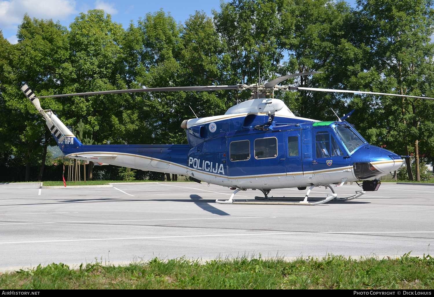 Aircraft Photo of S5-HPA | Agusta AB-412 | Policija | AirHistory.net #393898
