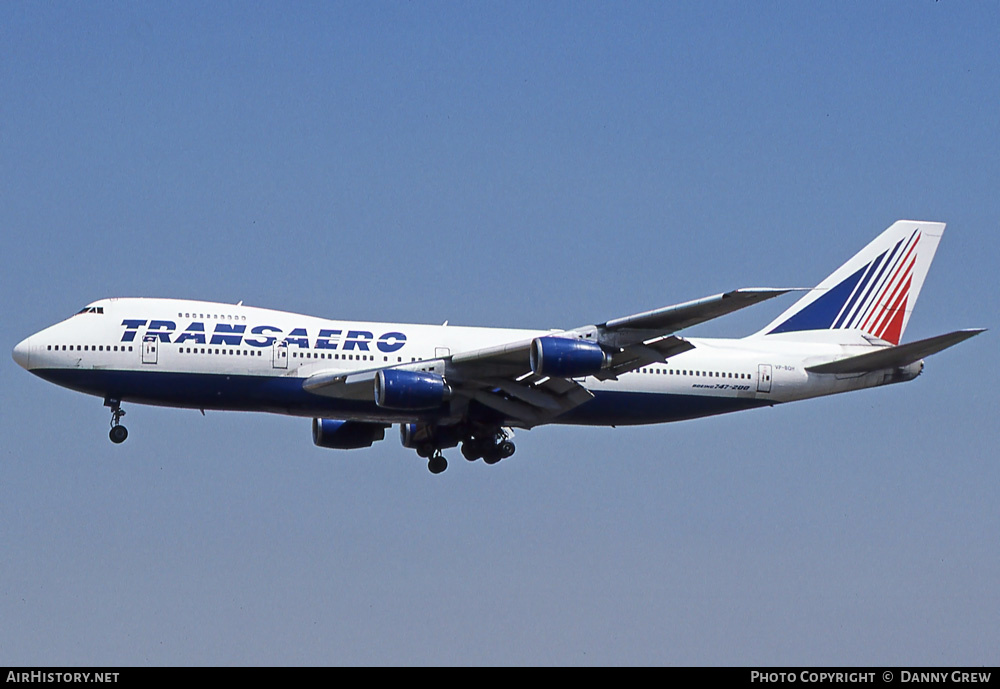 Aircraft Photo of VP-BQH | Boeing 747-219B | Transaero Airlines | AirHistory.net #393910