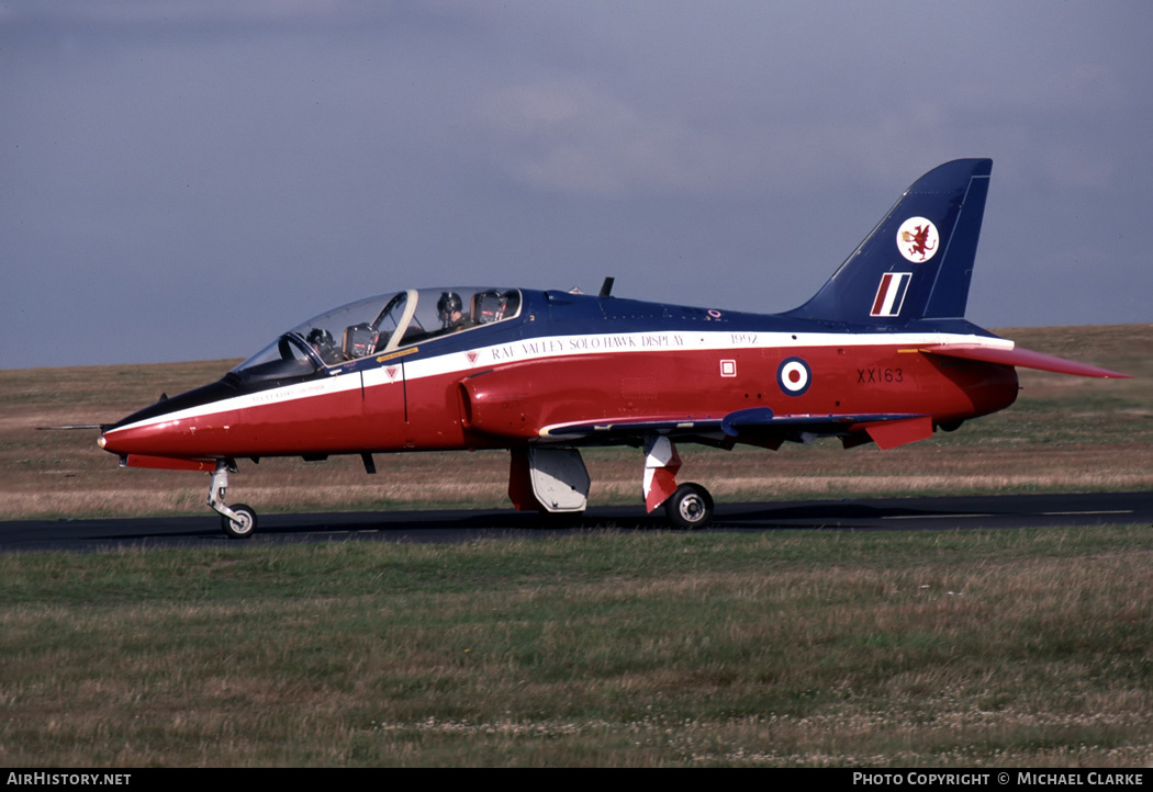 Aircraft Photo of XX163 | Hawker Siddeley Hawk T1 | UK - Air Force | AirHistory.net #393917