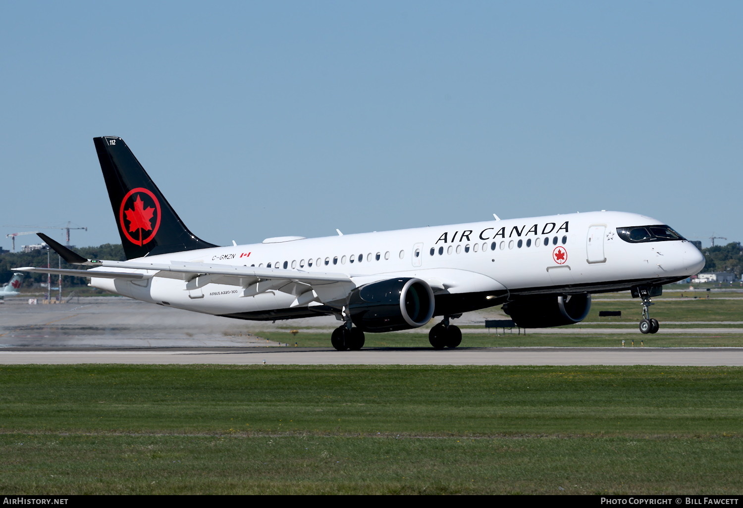 Aircraft Photo of C-GMZN | Airbus A220-371 (BD-500-1A11) | Air Canada | AirHistory.net #393931