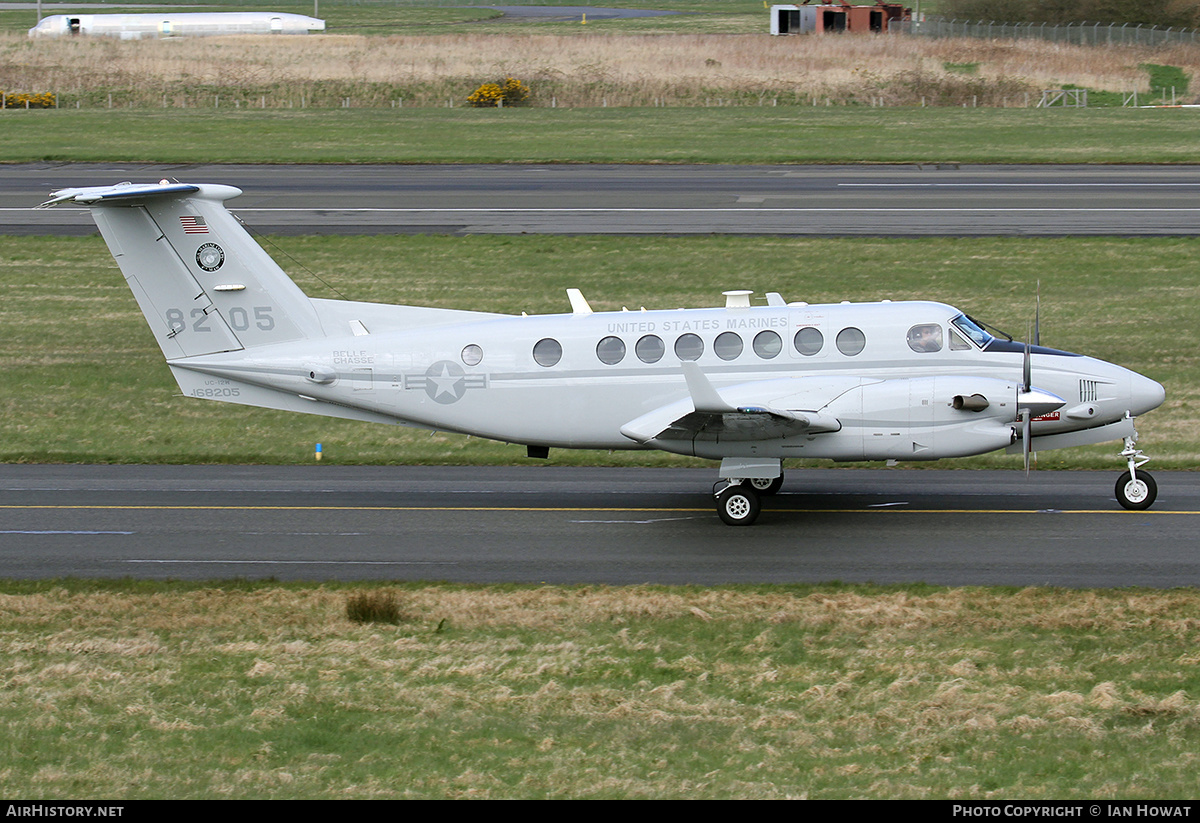 Aircraft Photo of 168205 / 8205 | Hawker Beechcraft UC-12W Huron (B300C) | USA - Marines | AirHistory.net #393938
