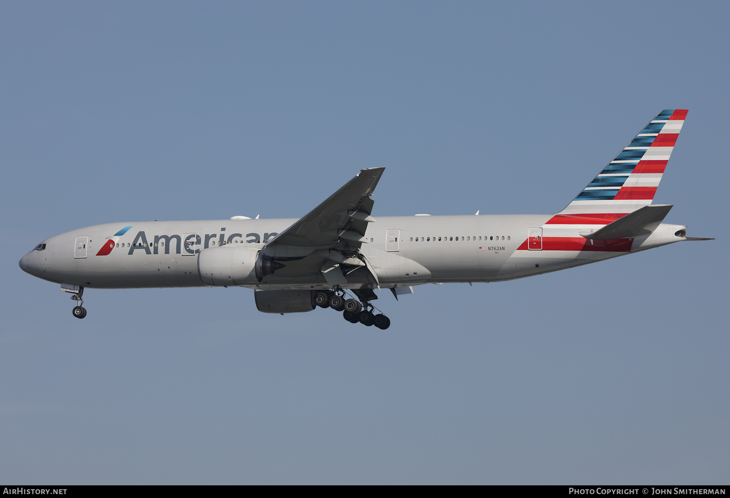 Aircraft Photo of N762AN | Boeing 777-223/ER | American Airlines | AirHistory.net #393947