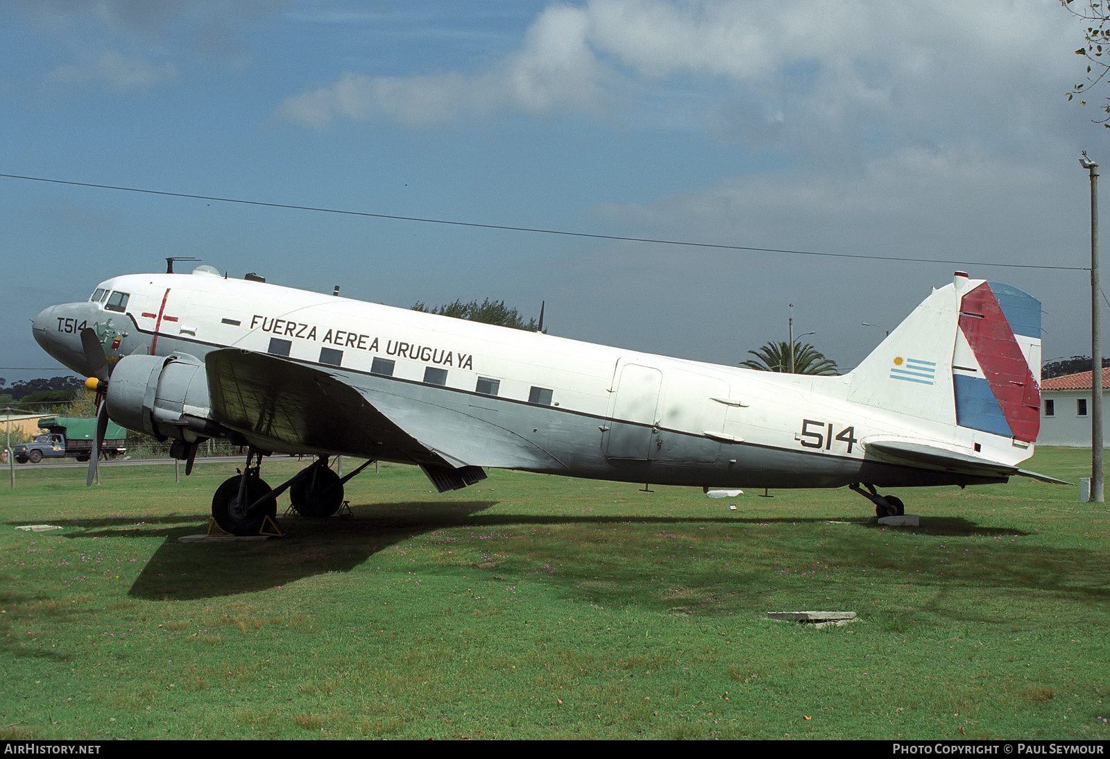 Aircraft Photo of 514 / T.514 | Douglas C-47D Skytrain | Uruguay - Air Force | AirHistory.net #393948