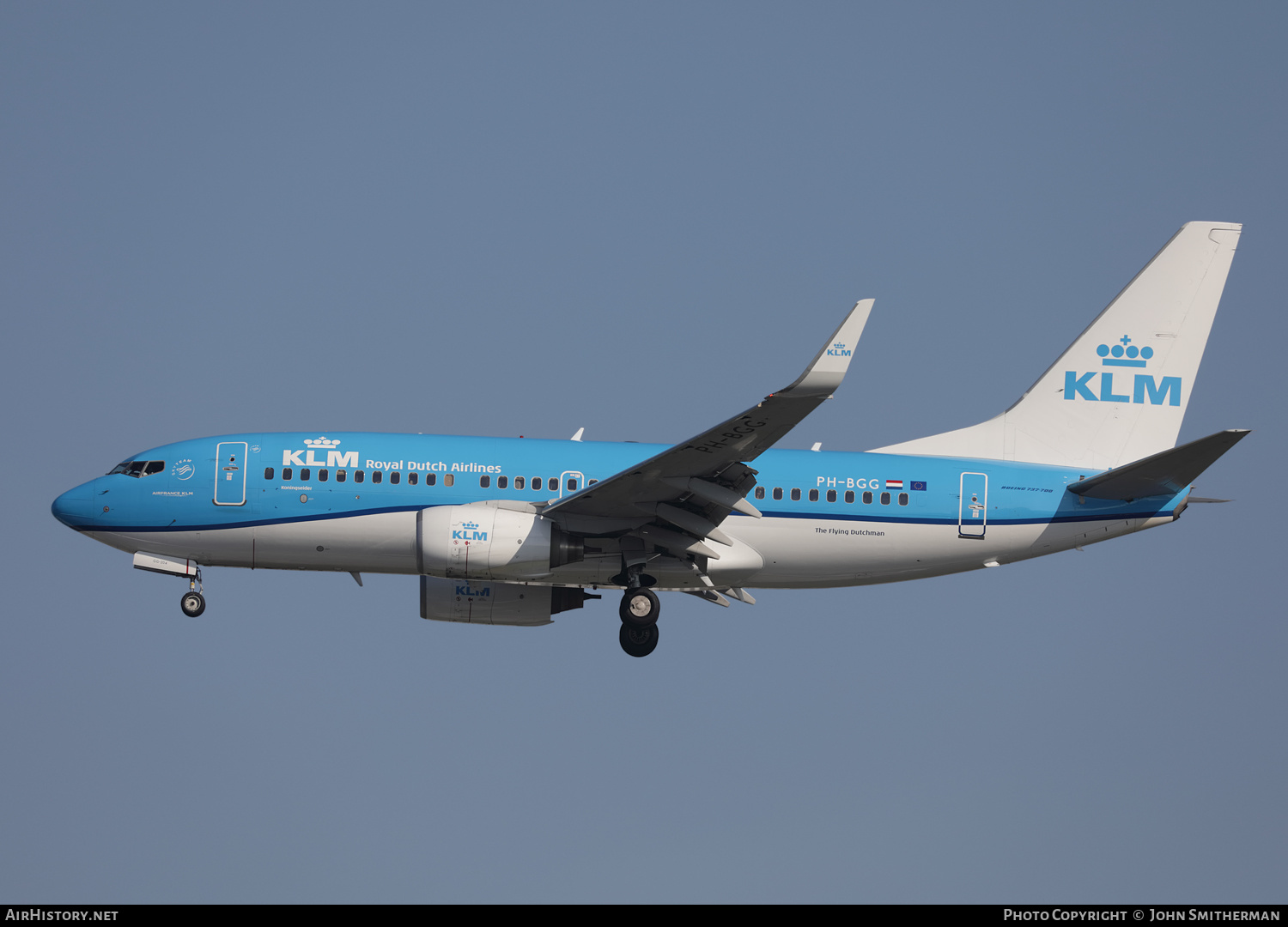 Aircraft Photo of PH-BGG | Boeing 737-7K2 | KLM - Royal Dutch Airlines | AirHistory.net #393955