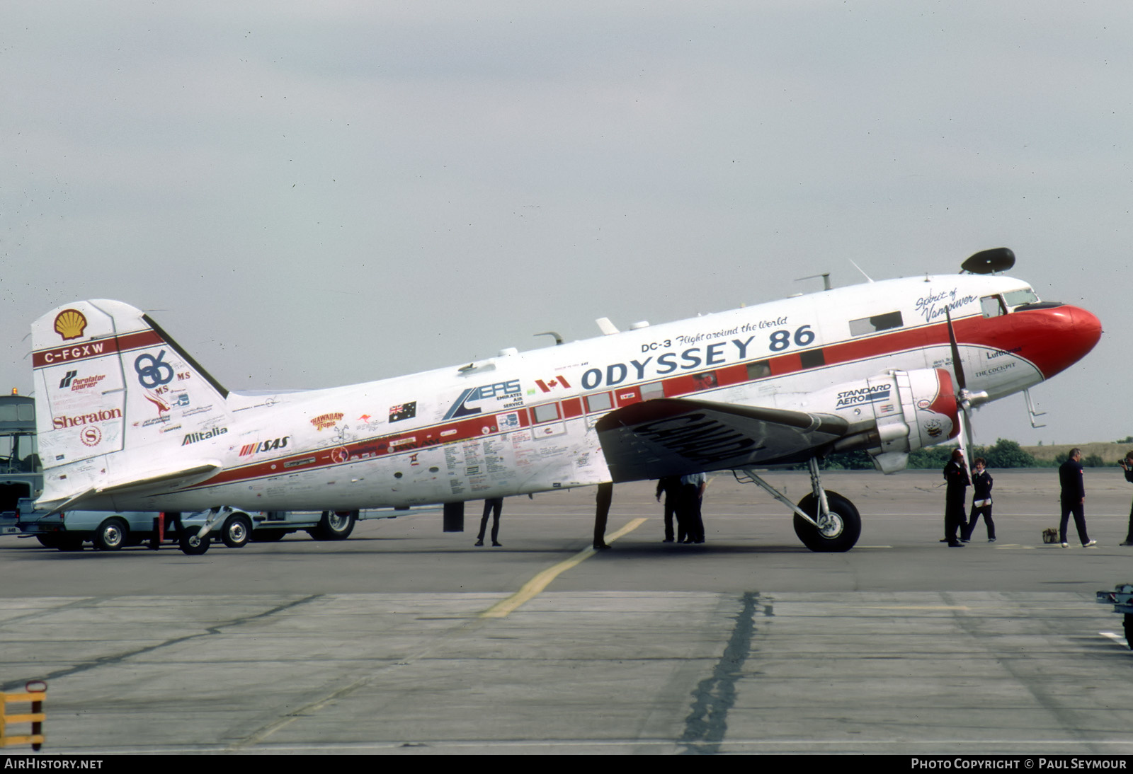 Aircraft Photo of C-FGXW | Douglas DC-3(C) | Odyssey 86 | AirHistory.net #393971