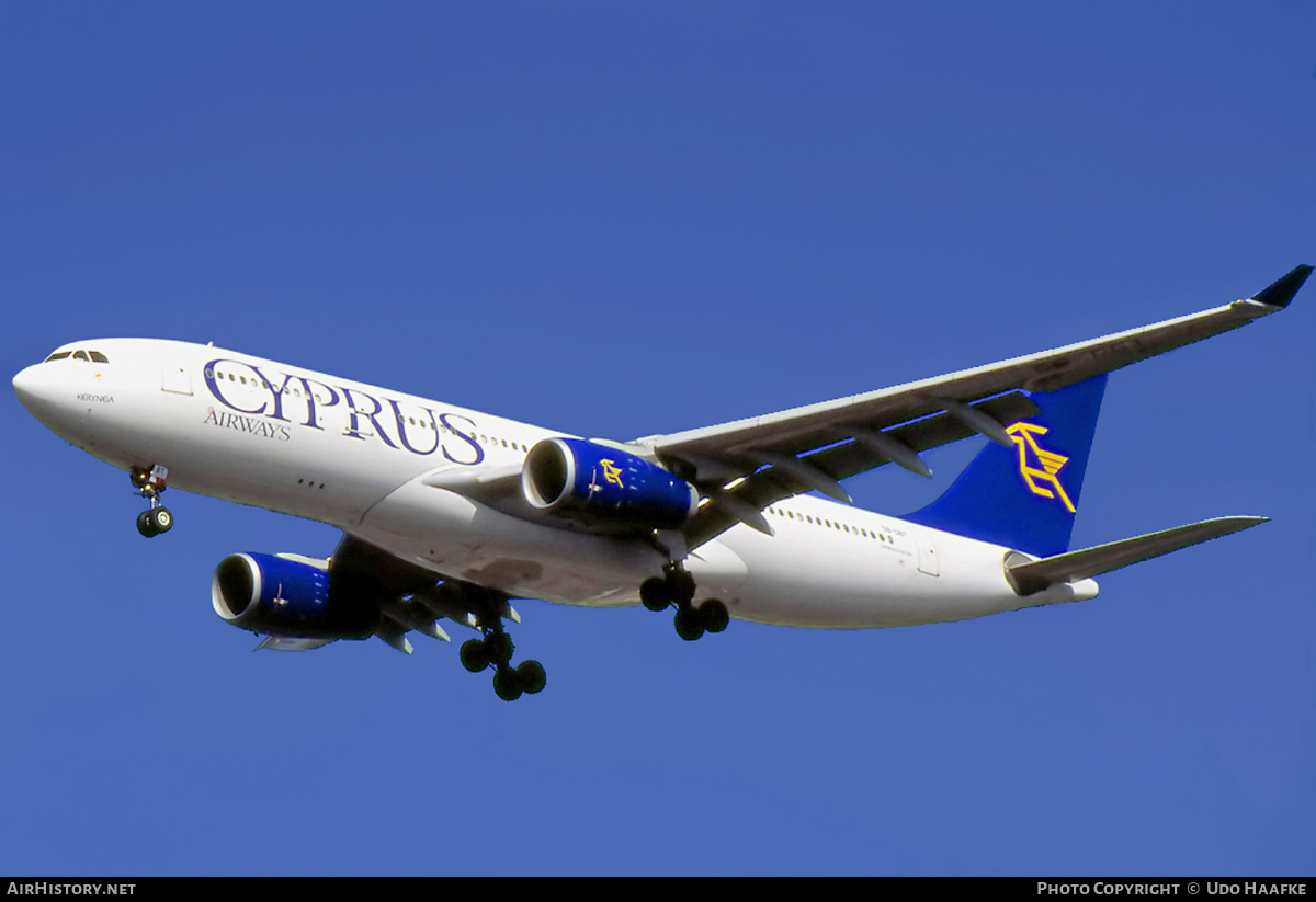 Aircraft Photo of 5B-DBT | Airbus A330-243 | Cyprus Airways | AirHistory.net #393976