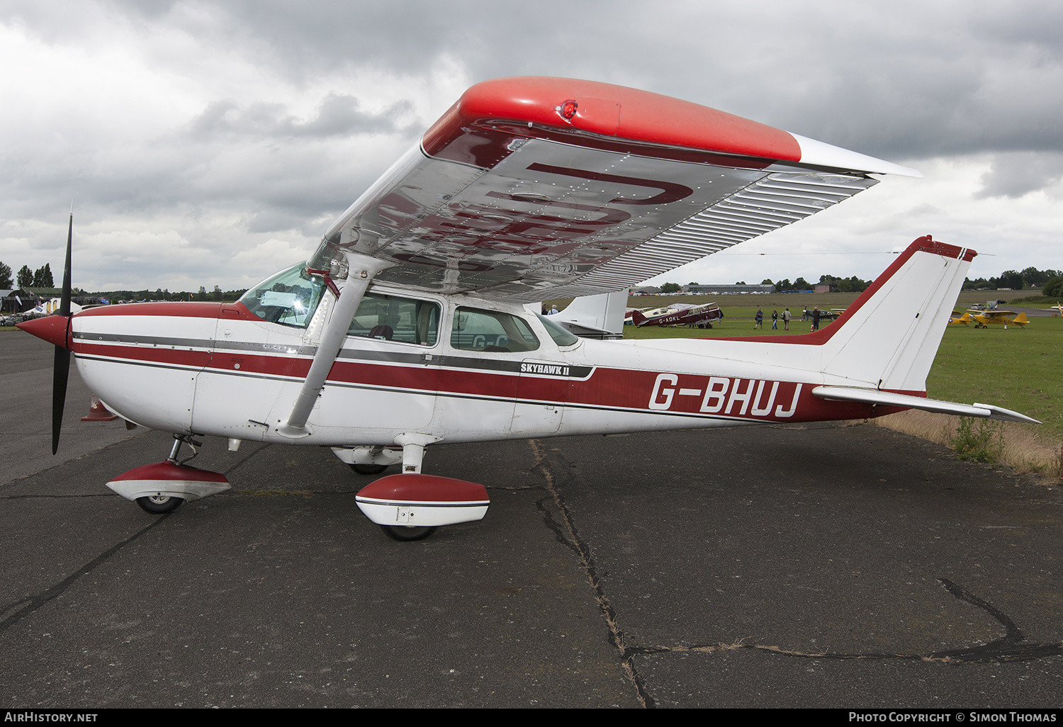 Aircraft Photo of G-BHUJ | Cessna 172N Skyhawk | AirHistory.net #393977