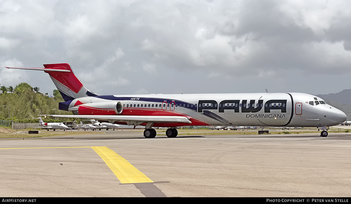 Aircraft Photo of HI978 | McDonnell Douglas MD-87 (DC-9-87) | PAWA Dominicana - Pan Am World Airways | AirHistory.net #393981