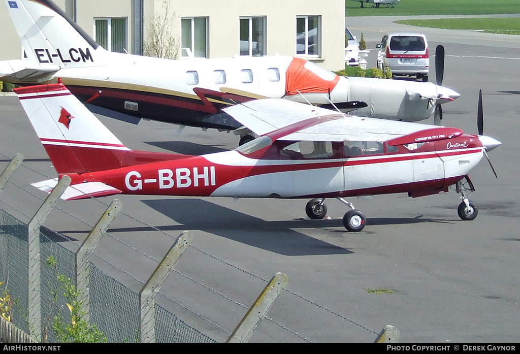 Aircraft Photo of G-BBHI | Cessna 177RG Cardinal RG | AirHistory.net #393987