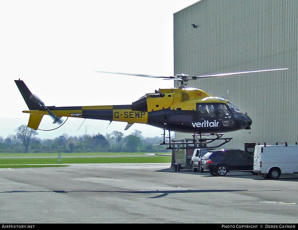 Aircraft Photo of G-SEWP | Aerospatiale AS-355F-2 Ecureuil 2 | Veritair | AirHistory.net #393991