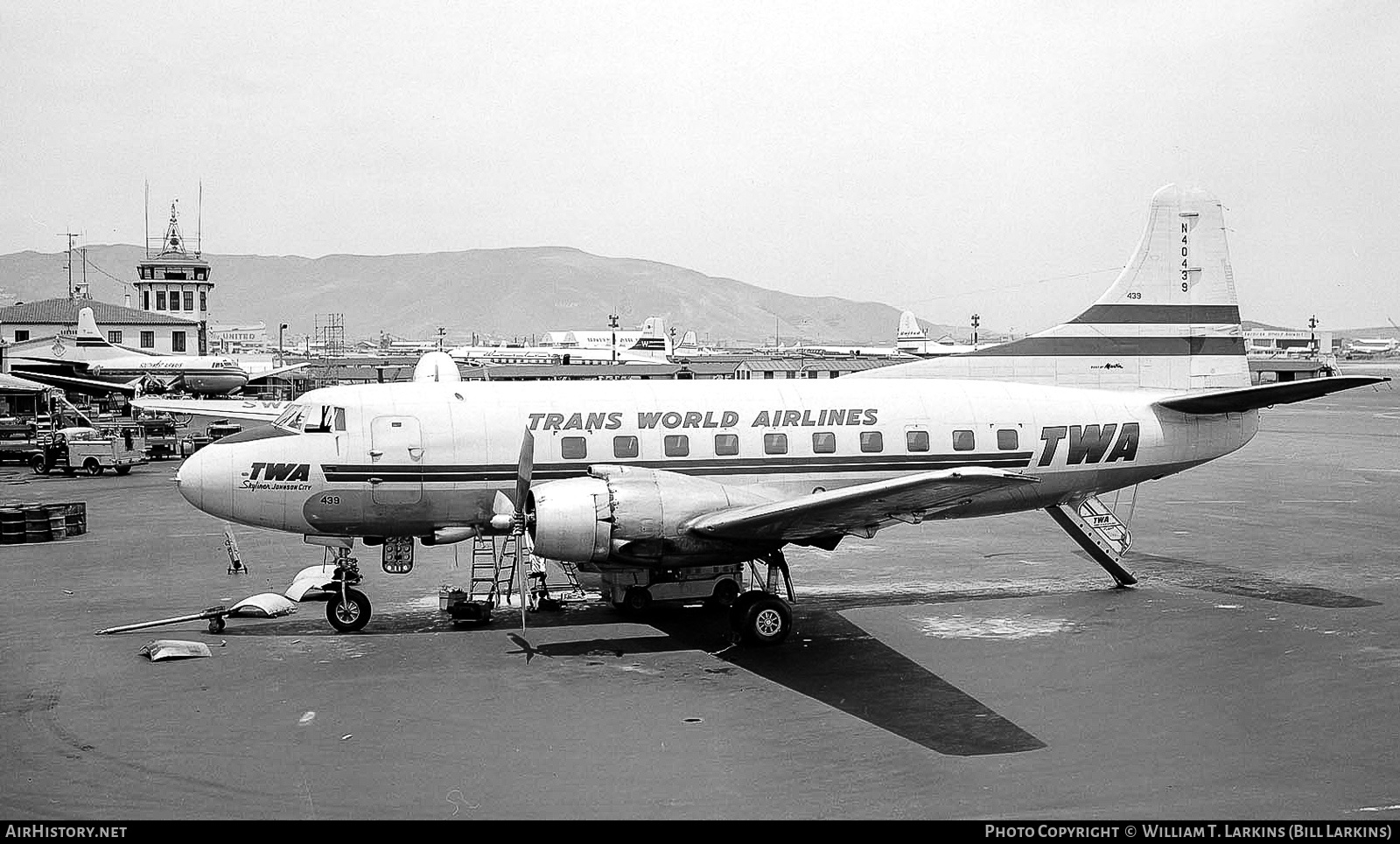 Aircraft Photo of N40439 | Martin 404 | Trans World Airlines - TWA | AirHistory.net #394003