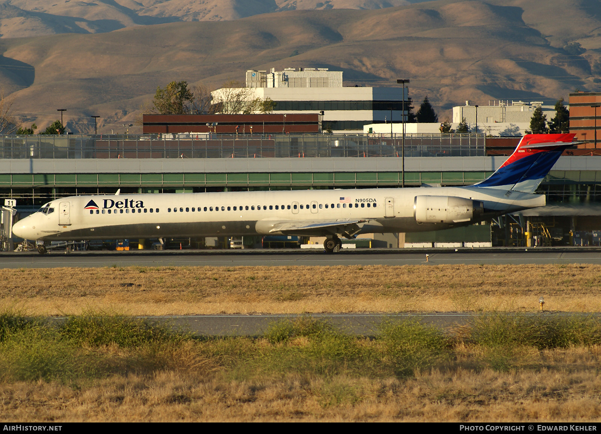 Aircraft Photo of N905DA | McDonnell Douglas MD-90-30 | Delta Air Lines | AirHistory.net #394009