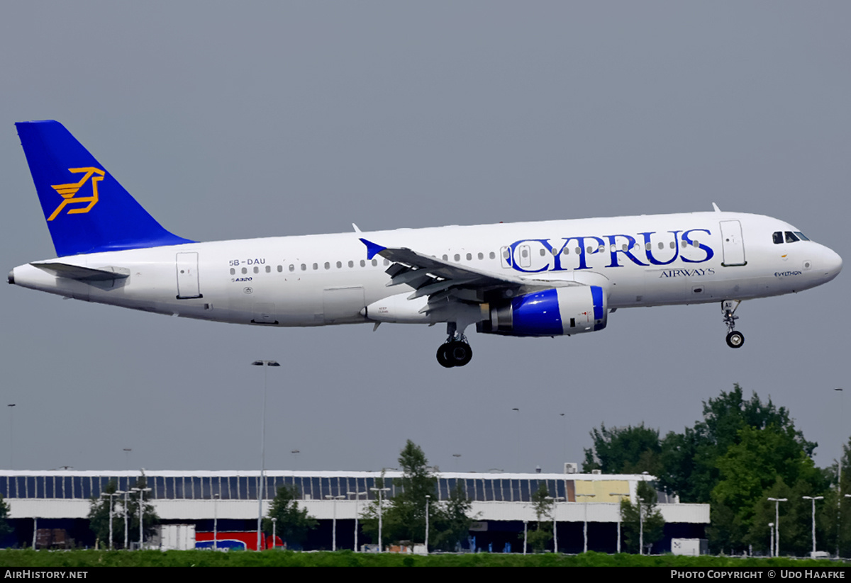 Aircraft Photo of 5B-DAU | Airbus A320-231 | Cyprus Airways | AirHistory.net #394010