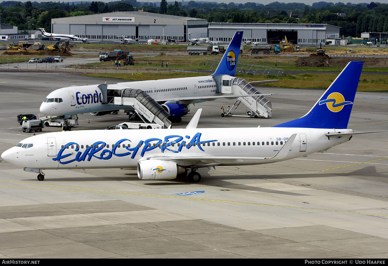 Aircraft Photo of 5B-DBU | Boeing 737-8Q8 | Eurocypria Airlines | AirHistory.net #394013