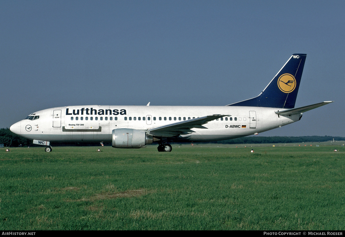 Aircraft Photo of D-ABWC | Boeing 737-330(QC) | Lufthansa | AirHistory.net #394019