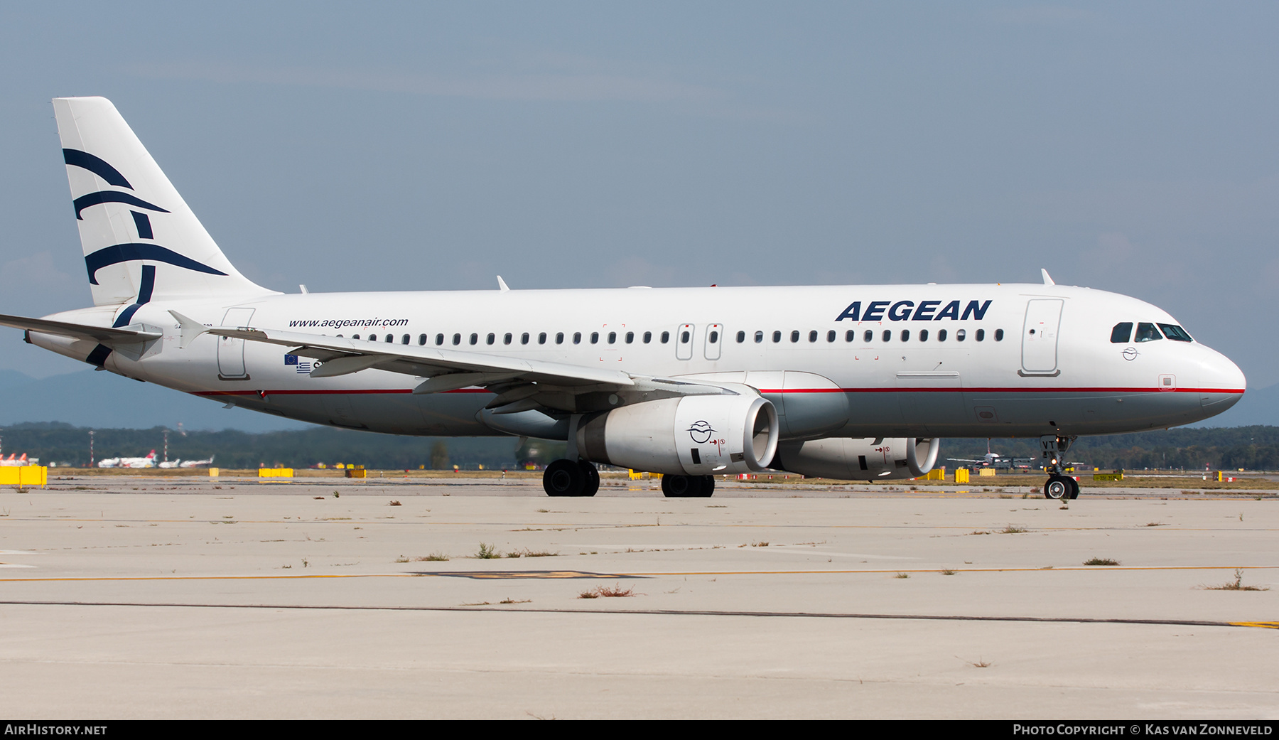 Aircraft Photo of SX-DVT | Airbus A320-232 | Aegean Airlines | AirHistory.net #394022