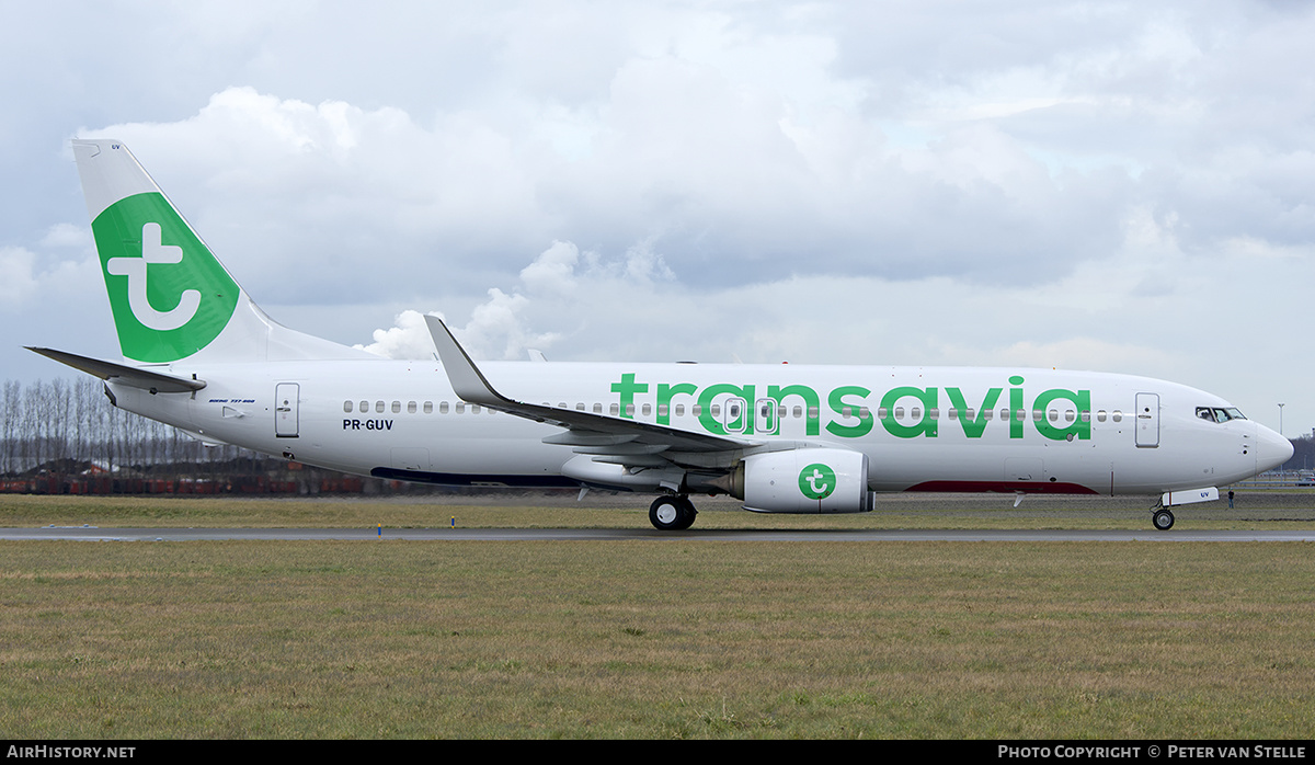 Aircraft Photo of PR-GUV | Boeing 737-8EH | Transavia | AirHistory.net #394035
