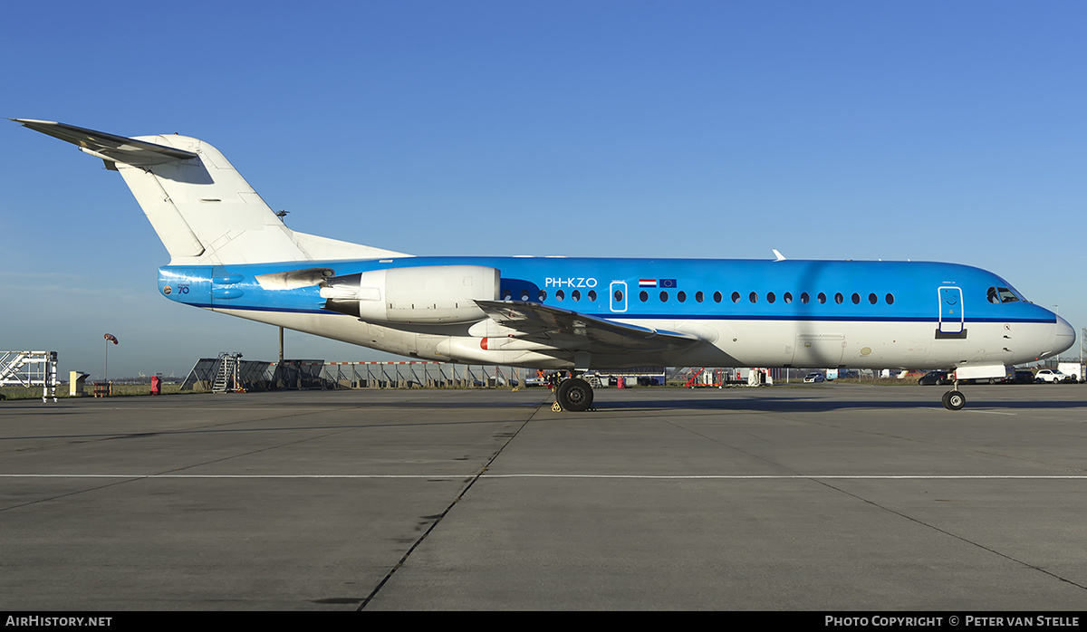 Aircraft Photo of PH-KZO | Fokker 70 (F28-0070) | KLM Cityhopper | AirHistory.net #394036