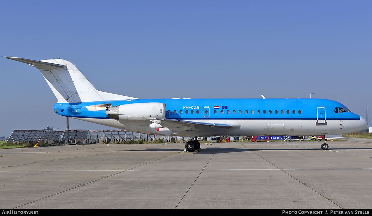 Aircraft Photo of PH-KZR | Fokker 70 (F28-0070) | KLM Cityhopper | AirHistory.net #394040