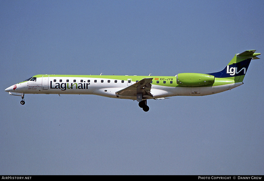 Aircraft Photo of EC-JYB | Embraer ERJ-145EP (EMB-145EP) | LagunAir Líneas Aéreas | AirHistory.net #394053