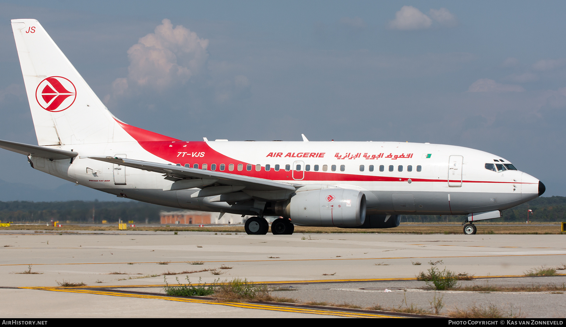 Aircraft Photo of 7T-VJS | Boeing 737-6D6 | Air Algérie | AirHistory.net #394102