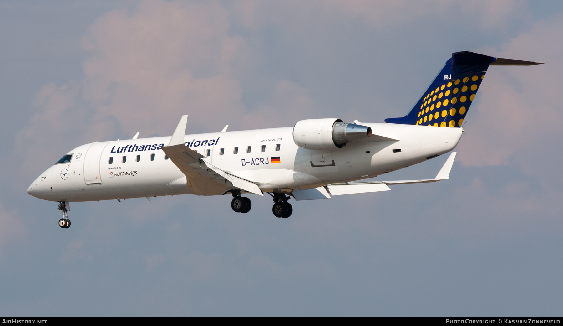 Aircraft Photo of D-ACRJ | Bombardier CRJ-200ER (CL-600-2B19) | Lufthansa Regional | AirHistory.net #394104