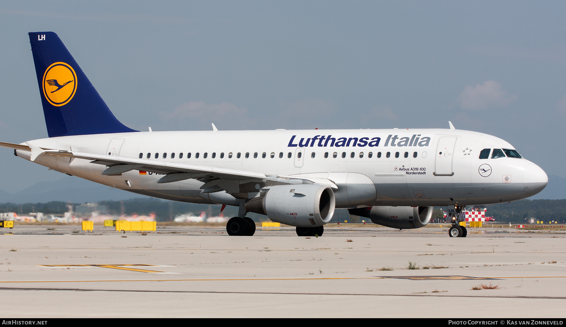 Aircraft Photo of D-AILH | Airbus A319-114 | Lufthansa Italia | AirHistory.net #394106