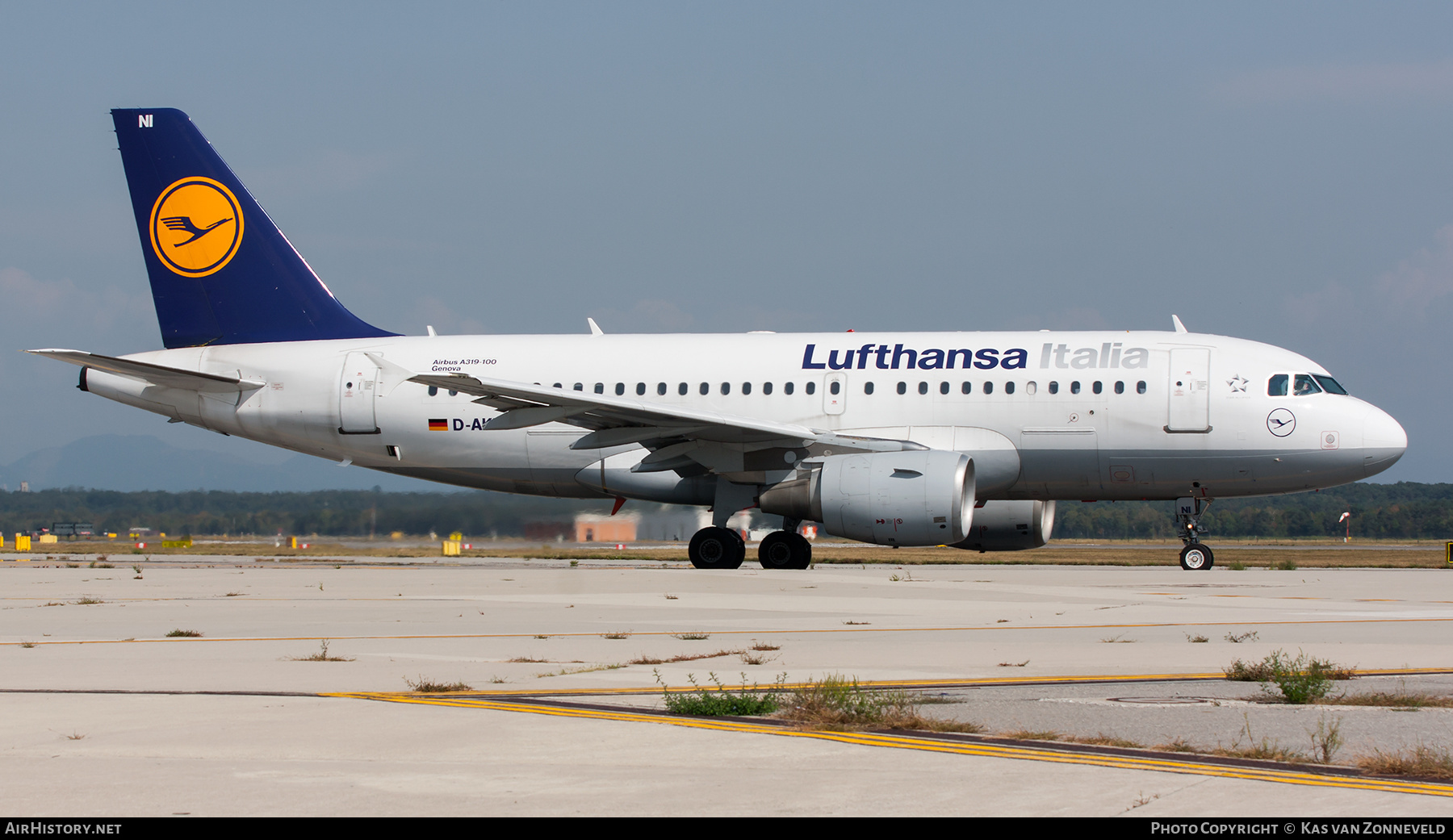 Aircraft Photo of D-AKNI | Airbus A319-112 | Lufthansa Italia | AirHistory.net #394107