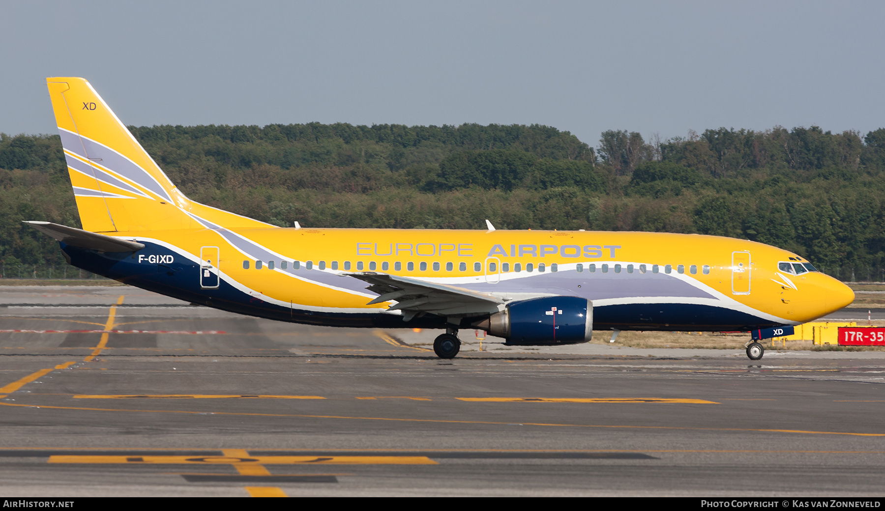 Aircraft Photo of F-GIXD | Boeing 737-33A(QC) | Europe Airpost | AirHistory.net #394115