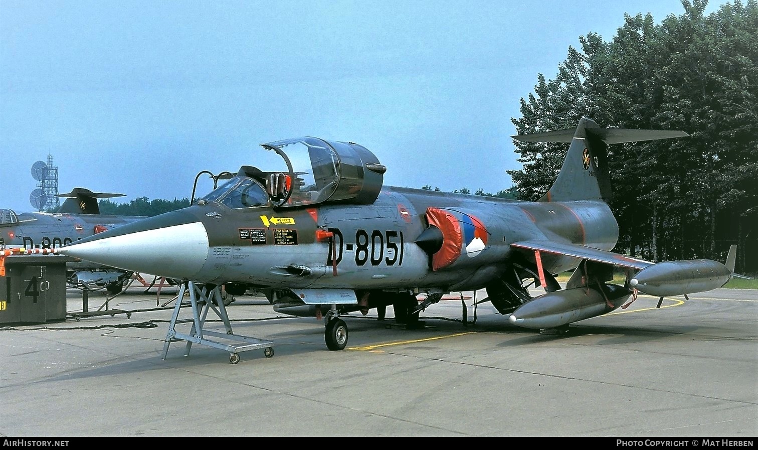 Aircraft Photo of D-8051 | Lockheed F-104G Starfighter | Netherlands - Air Force | AirHistory.net #394118