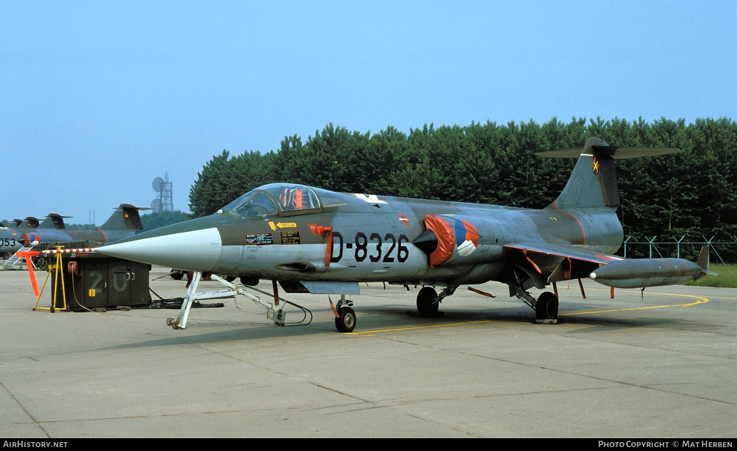 Aircraft Photo of D-8326 | Lockheed F-104G Starfighter | Netherlands - Air Force | AirHistory.net #394121