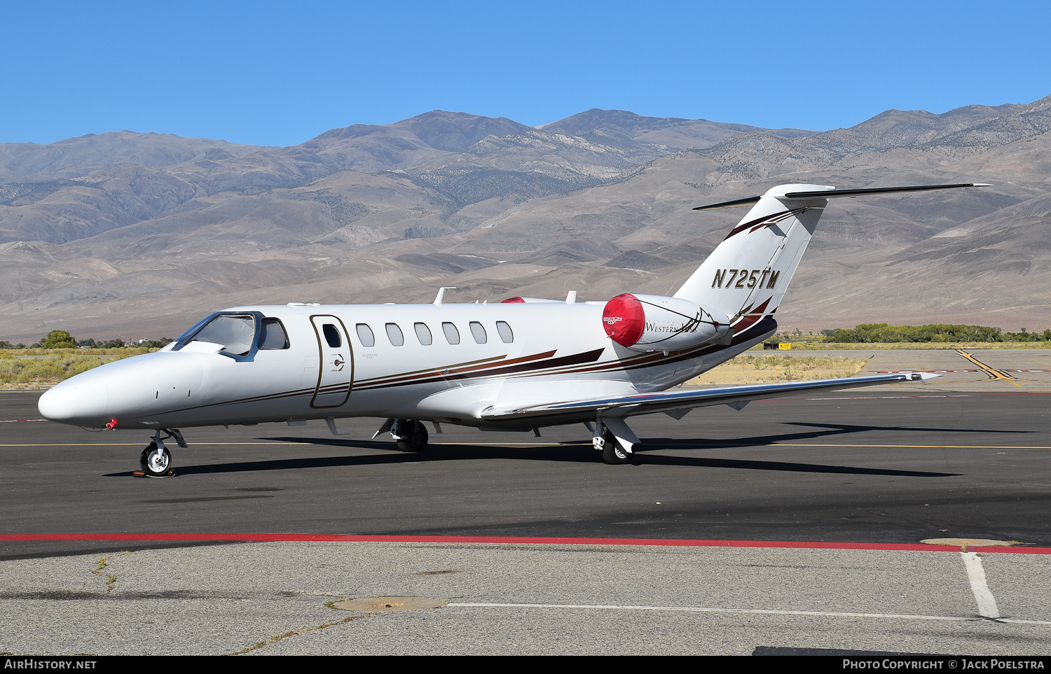 Aircraft Photo of N725TM | Cessna 525B CitationJet CJ3+ | Western Inns | AirHistory.net #394132