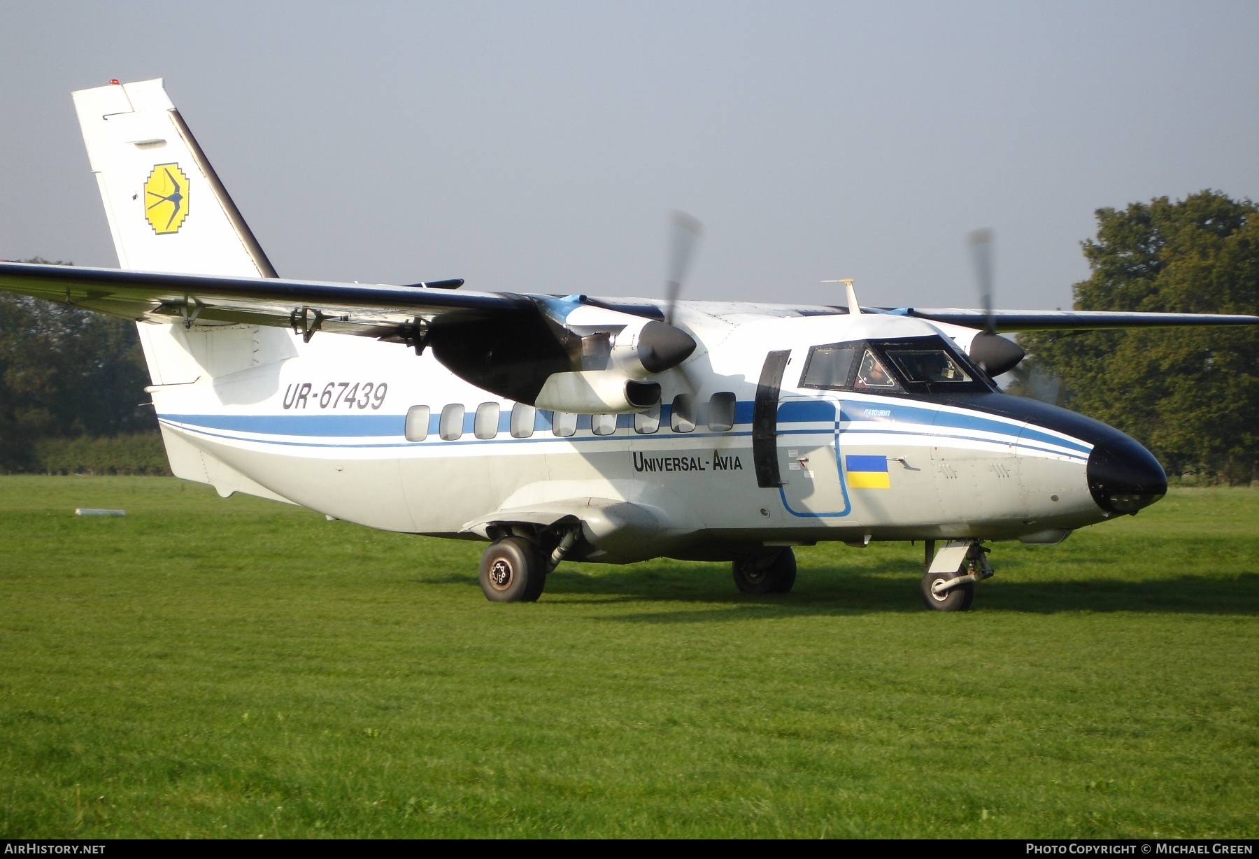 Aircraft Photo of UR-67439 | Let L-410UVP Turbolet | Universal Avia | AirHistory.net #394168