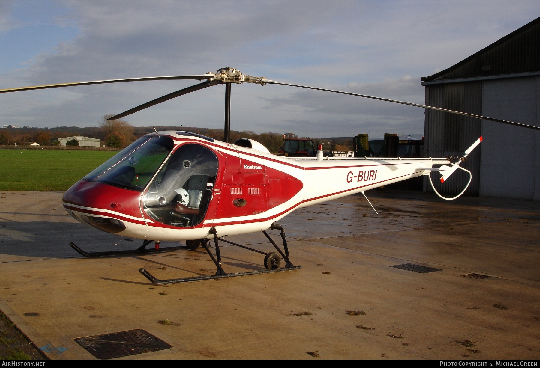 Aircraft Photo of G-BURI | Enstrom F-28C | AirHistory.net #394175