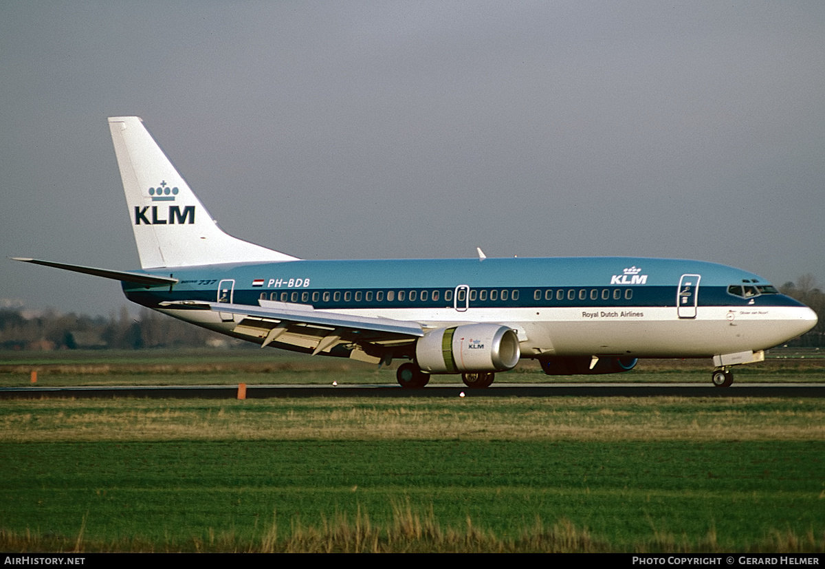 Aircraft Photo of PH-BDB | Boeing 737-306 | KLM - Royal Dutch Airlines | AirHistory.net #394178